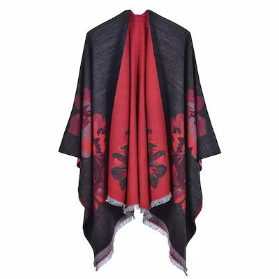 Warm Split Shawl
