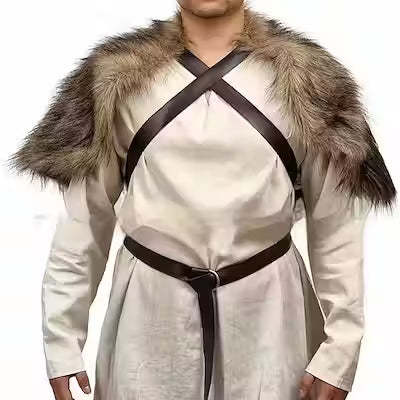 Warm Viking Cape Shawl