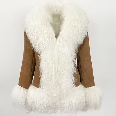 Warm Wool Suede Jacket for Men