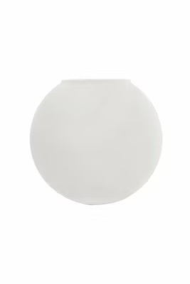 White glass globe pendant light with adjustable cord