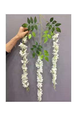 White Hanging Hyacinth for Home Decor