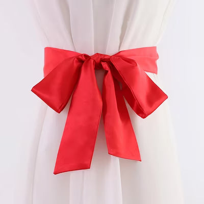 Wide Ribbon Belt