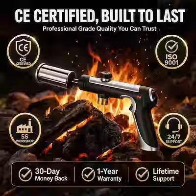 Windproof Torch Lighter for Outdoor Use