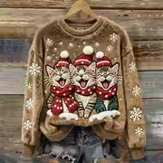Women's Casual Digital Print Top