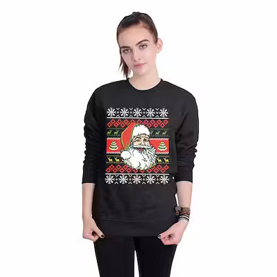 Women's Christmas 3D Digital Printed Pullover Sweatshirt - image 9