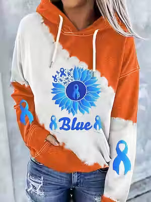 Women's Cozy Casual Drawstring Pullover Hoodie - image 3