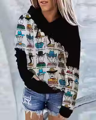 Women's Cozy Casual Drawstring Pullover Hoodie - image 4