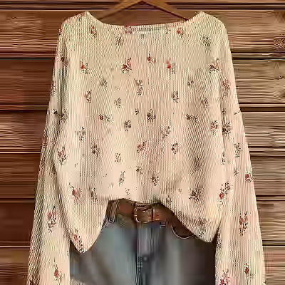 Women's Elegant Long Sleeve Pullover