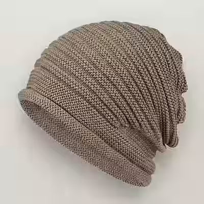 Warm Slouchy Beanie for Women, Knitted Wool Pullover Hat - image 3