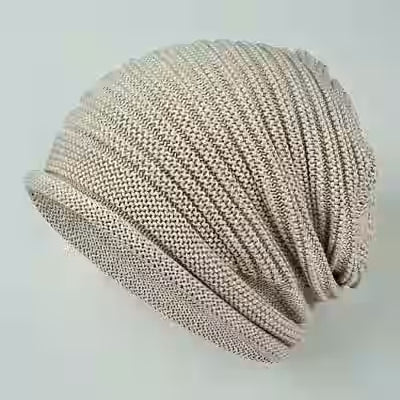 Warm Slouchy Beanie for Women, Knitted Wool Pullover Hat - image 5