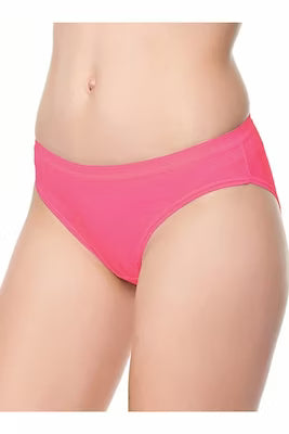 Women's Basic Bikini Panties in Cotton Blend
