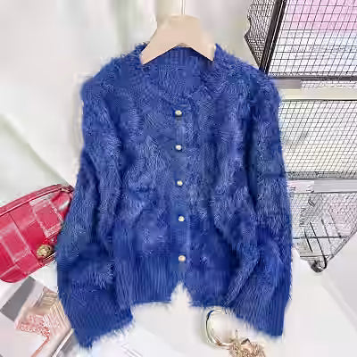 Women's Solid Color Knit Top - image 4
