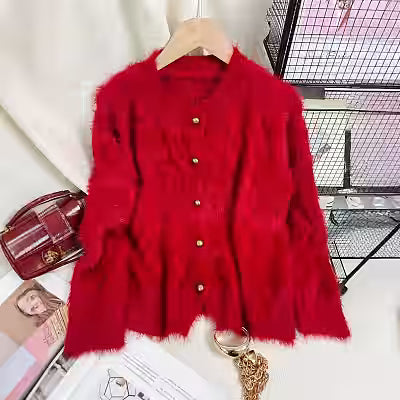 Women's Solid Color Knit Top - image 5
