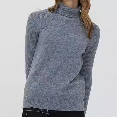 Womens Thick Fitted Slimming Pullover Base Layer Top - image 2