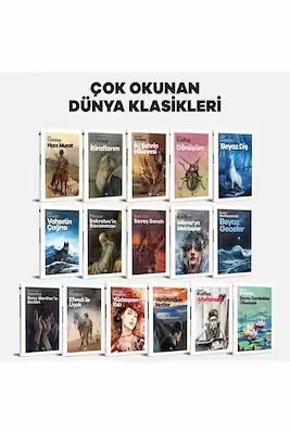 Classic literature 16-book collection with timeless stories