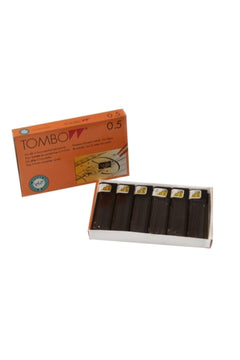 0.5mm lead refill tips for mechanical pencils 2B grade pack of 12