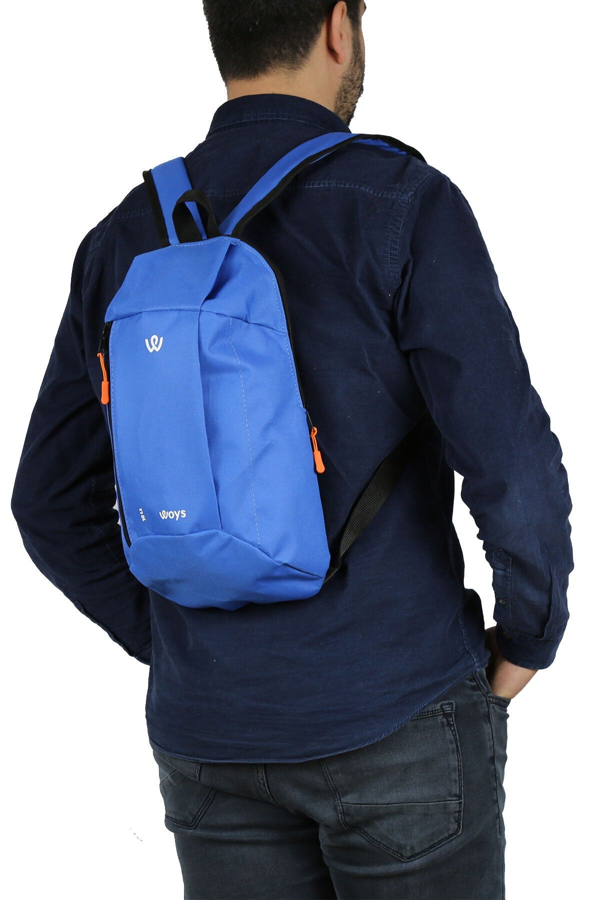 10Lt Unisex Blue Camping Cycling Hiking Mini Backpack
