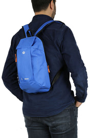 10L Unisex Blau Camping Radfahren Wandern Mini-Rucksack
