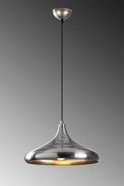 Retro Rustic Model Modern Metal Single Chrome Pendant Lamp Chandelier Cafe