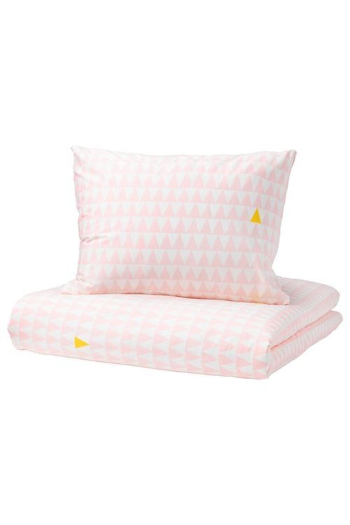 Kinder-Bettbezug, Einzelbettbezug-Set, Rosa, Meridyendukkan, 150 x 200/50 x 60 cm