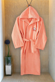 100% Cotton Teen Robe Salmon - Swordslife