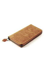 Unisex Vegan Leather Card Holder Wallet with Phone Compartment Xclub Model