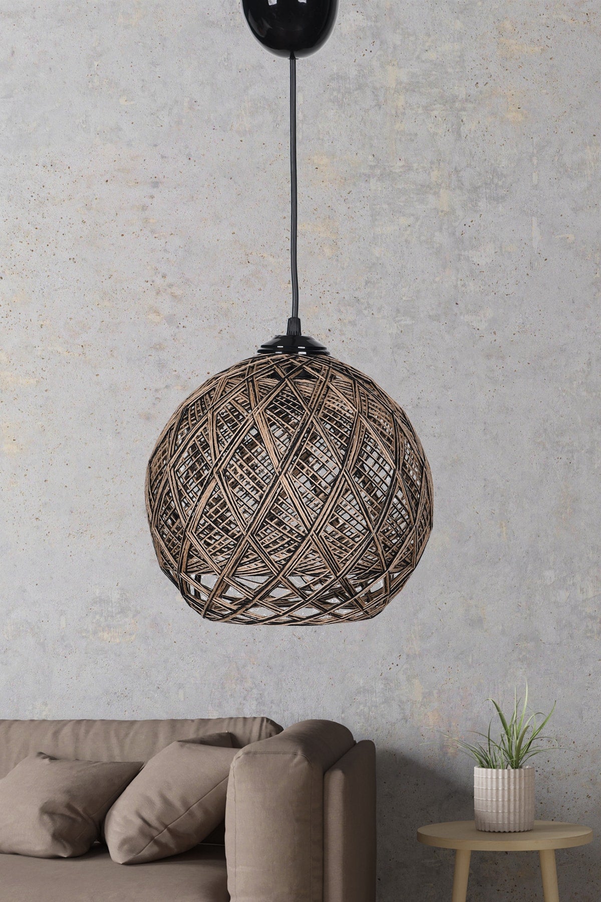 Neu Balle Double Wrap Jute-Schwarz Hsra-44