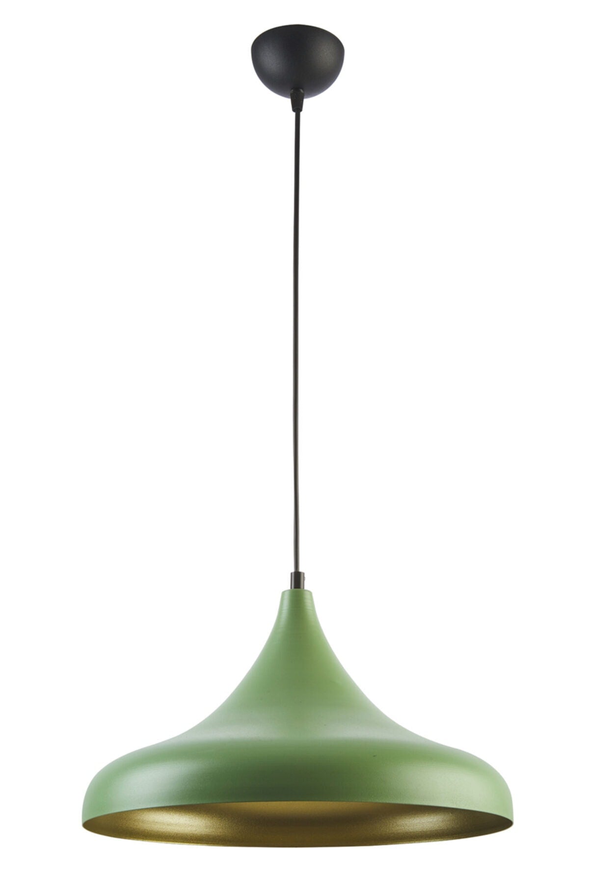 Nil Special Design Modern Living Room - Kitchen - Cafe Green Interior Gold Single Pendant Lamp Chandelier