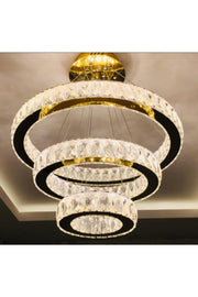 Plaque Kristallstein bestickt 304Chrom Edelstahl Led Kronleuchter