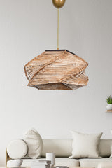 Pentagone Natural Chandelier Hnmd-42