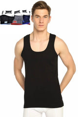 Men's Mixed Color Boxer Black Color Rib Athlete 6 Pack