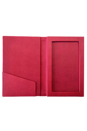 (1 Piece) Leather Account Receipt Pad Box