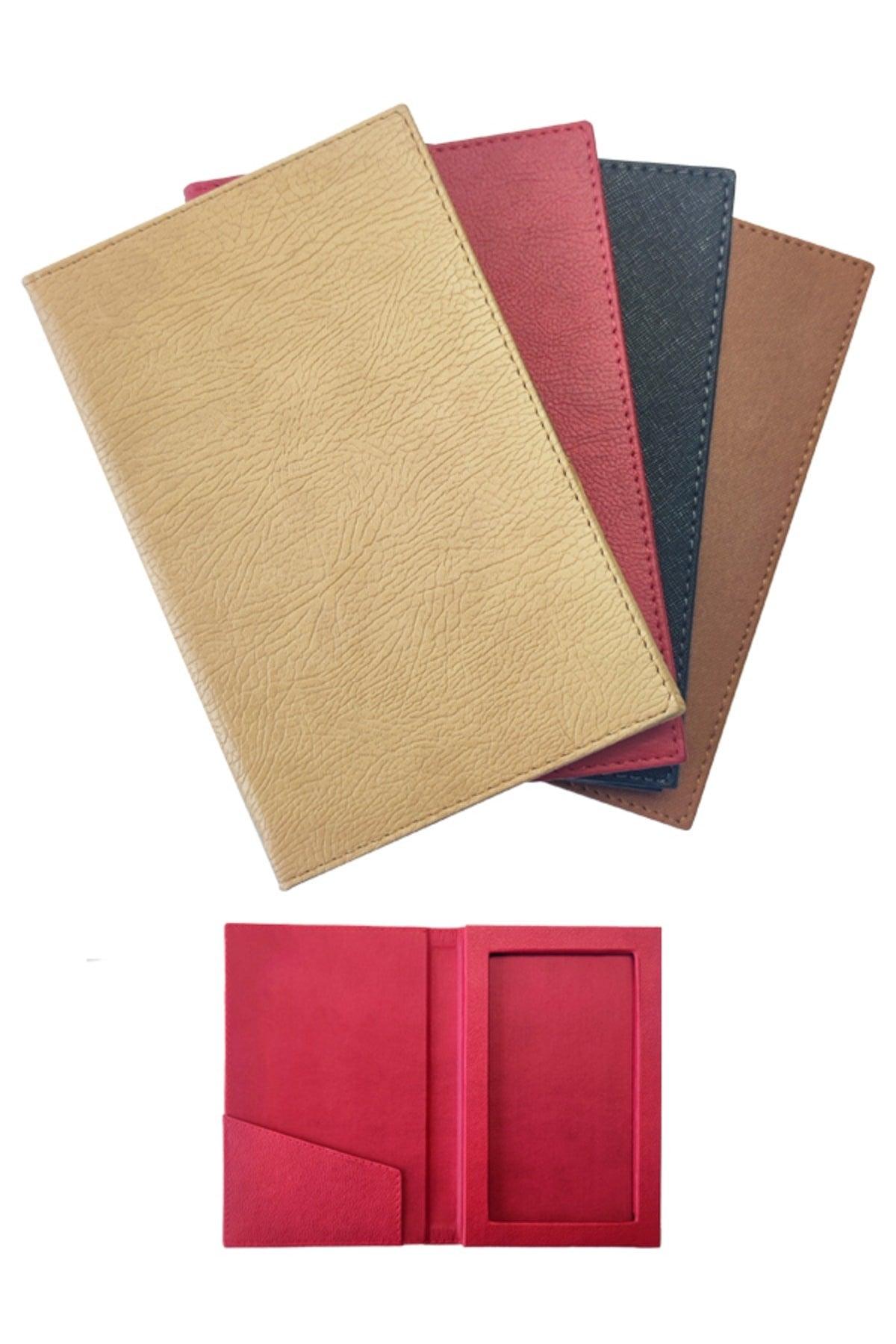 (1 Piece) Leather Account Receipt Pad Box