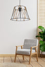 1 Piece Selva Black Rope Corded Pendant Lamp Chandelier - Swordslife