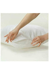 10 Pieces Zippered White Color Pillow Covers - Swordslife