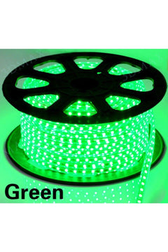 10 meter green LED hose light strip with waterproof plug
