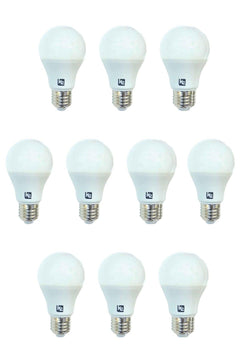 10-Pack 18W E27 LED Bulbs – 6500K Cool White, Energy-Efficient Lighting