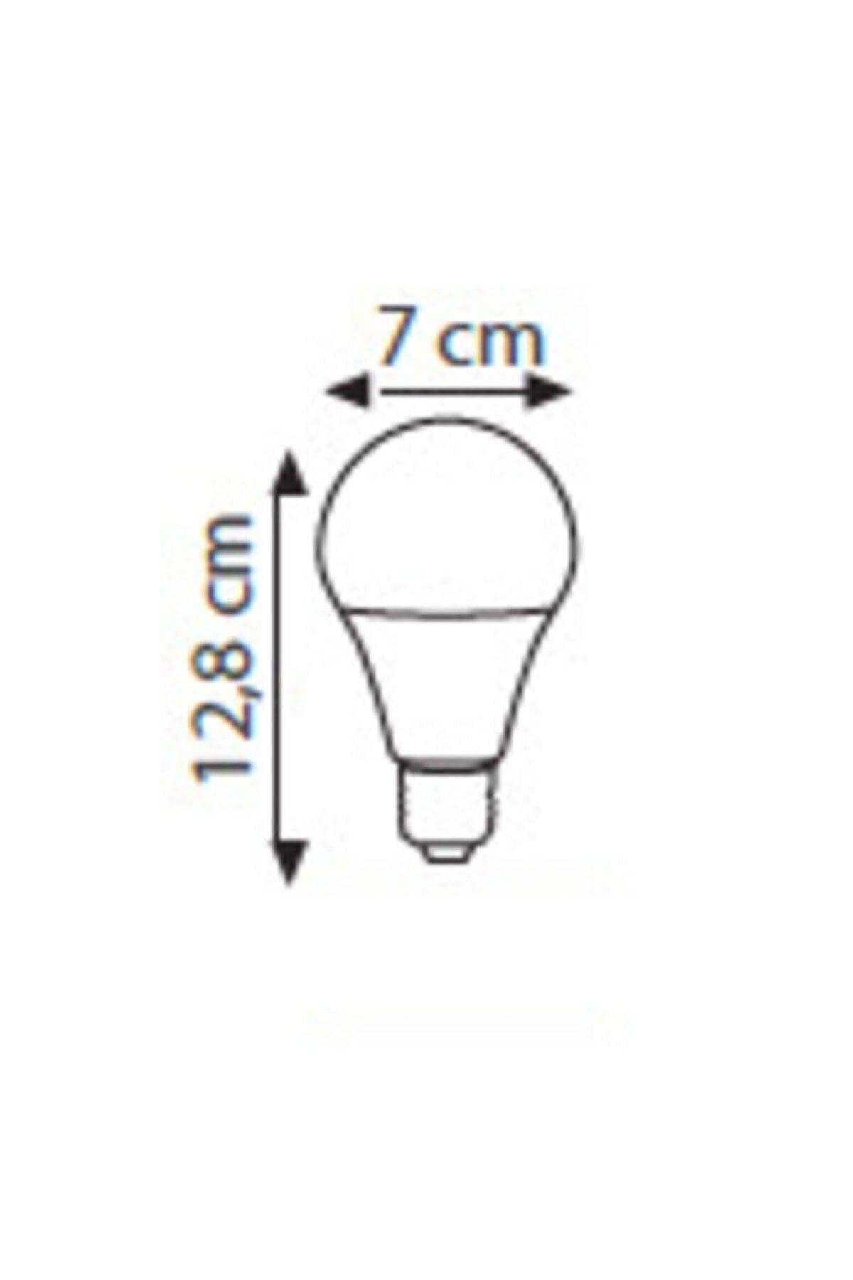 10 Pack 18w Led Bulb White Light 6500k