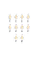 10 Pcs 6w E14 Lampholder Rustic Led Bulb Edison