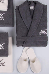 100% Cotton 8 Piece Towel & Bathrobe Family Dowry Set - Swordslife