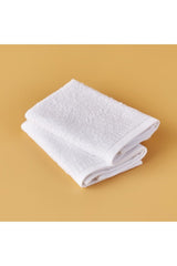 100% Cotton Bill 2 Pcs Hand Towel White (30X30 CM) - Swordslife