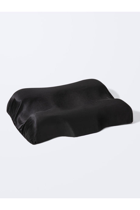 100% Silk Pillow Cover Black Color - Swordslife