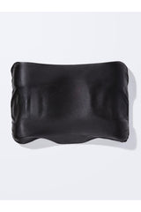 100% Silk Pillow Cover Black Color - Swordslife