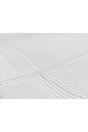 100% Cotton Fabric 115x100 Baby Pique White - Swordslife