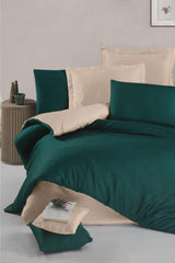 100% Cotton Satin Deluxe Single Double Sided Duvet Cover Set - Swordslife