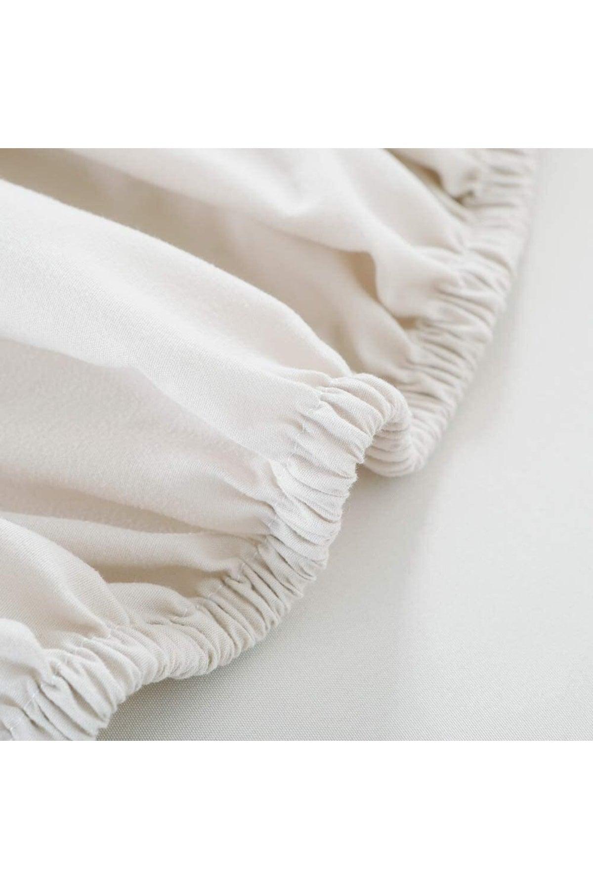 100x200 Single Elastic Cotton Combed Bed Sheet