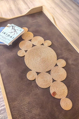 100x40cm Straw Jute Rope Living Room Kitchen Table