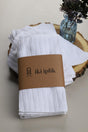 10 Pcs White Multi-Purpose Drying Towel | 30x27cm | 100% Cotton - Swordslife