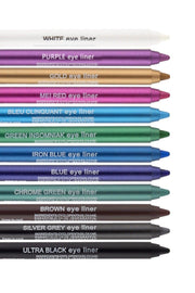 12 Color Neon Eyeliner Oily Eye Liner Set