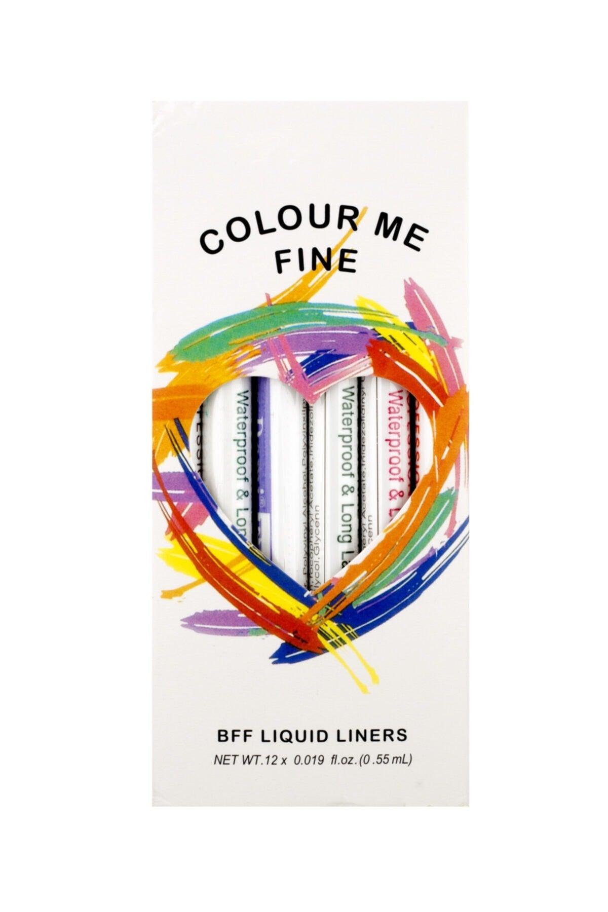 12 Color Pen Eyeliner Set